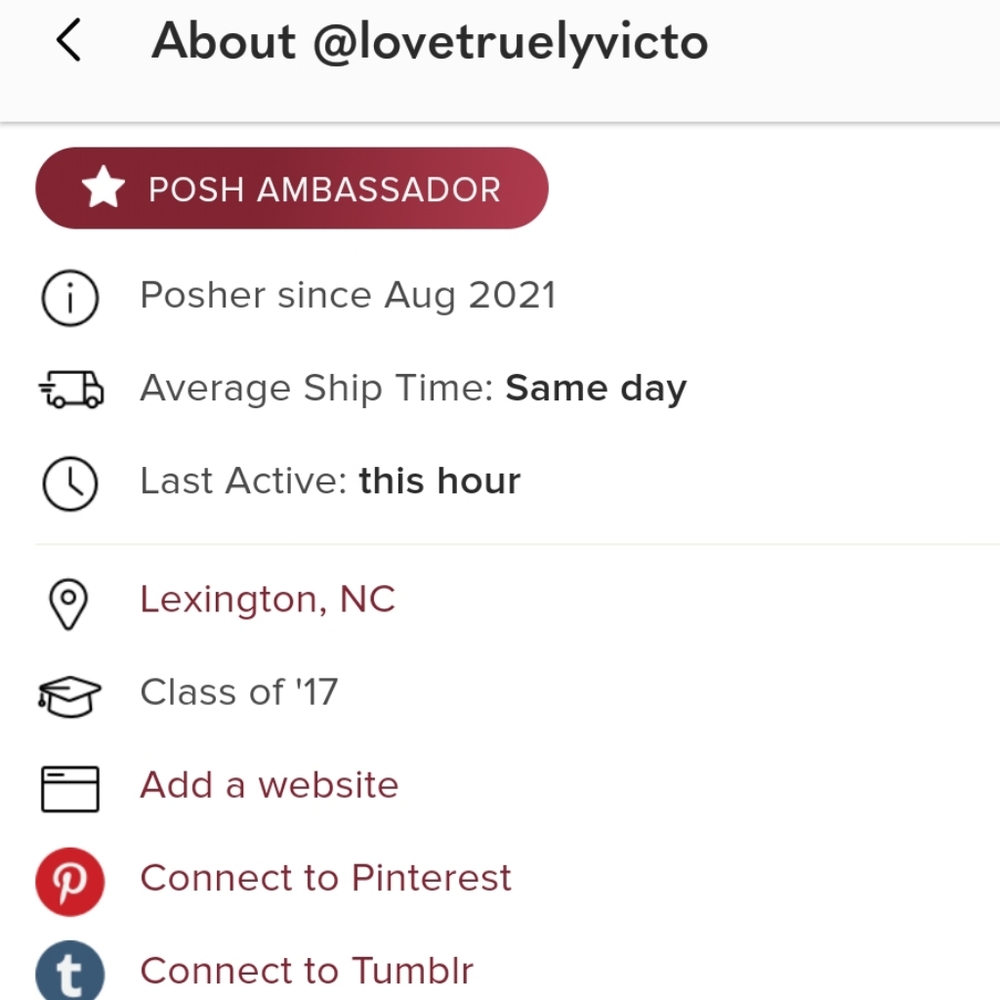 Posh Ambassador - Shop w/ Confidence!